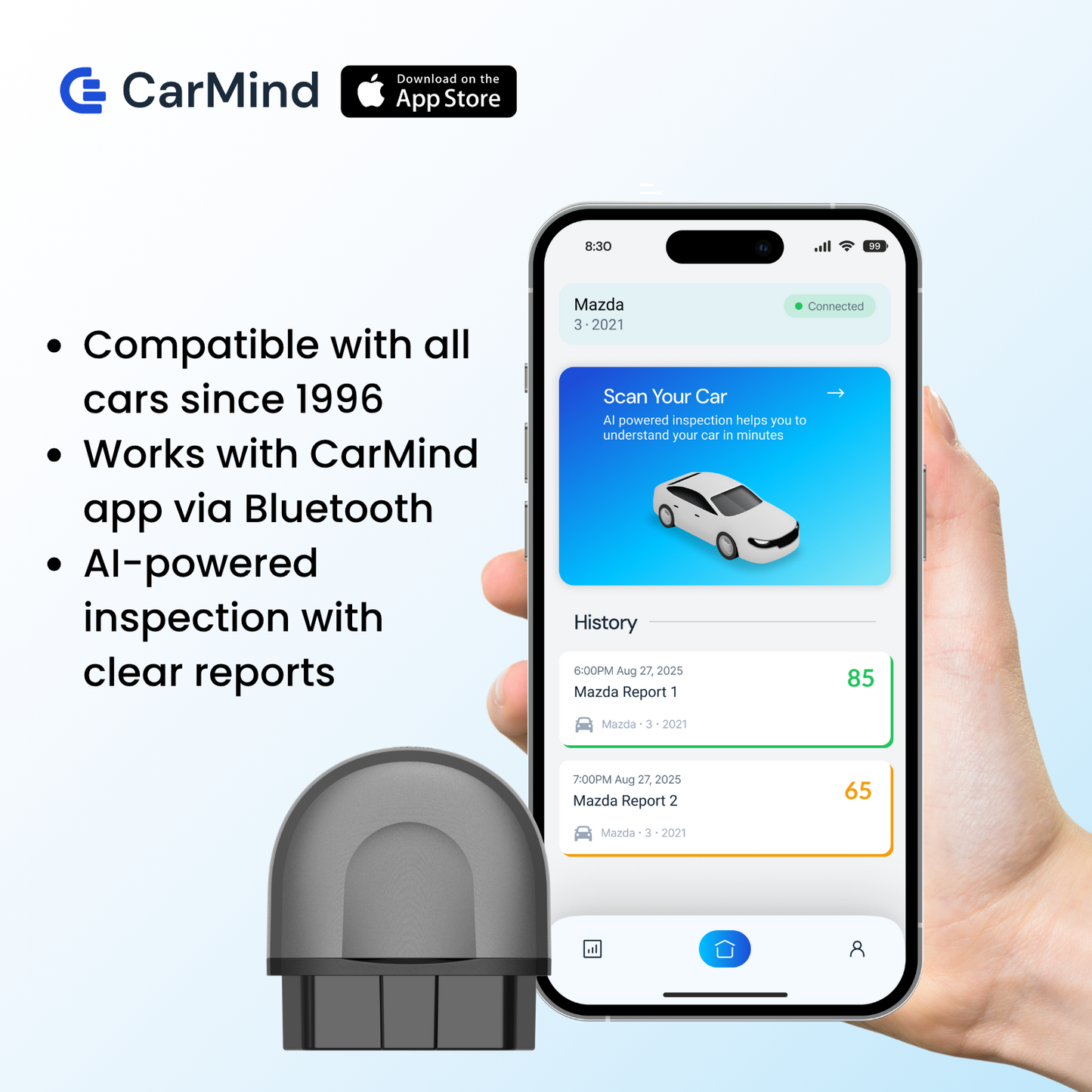 CarMind AI OBD2 Car Scanner